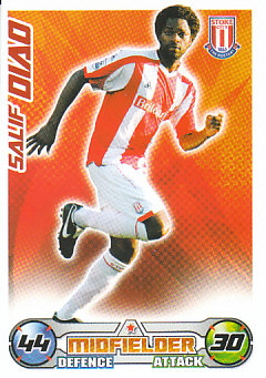 Salif Diao Stoke City 2008/09 Topps Match Attax #260